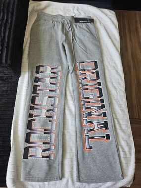 Rockstar Original Men's Gray 'Original' Graphic Sweatpants